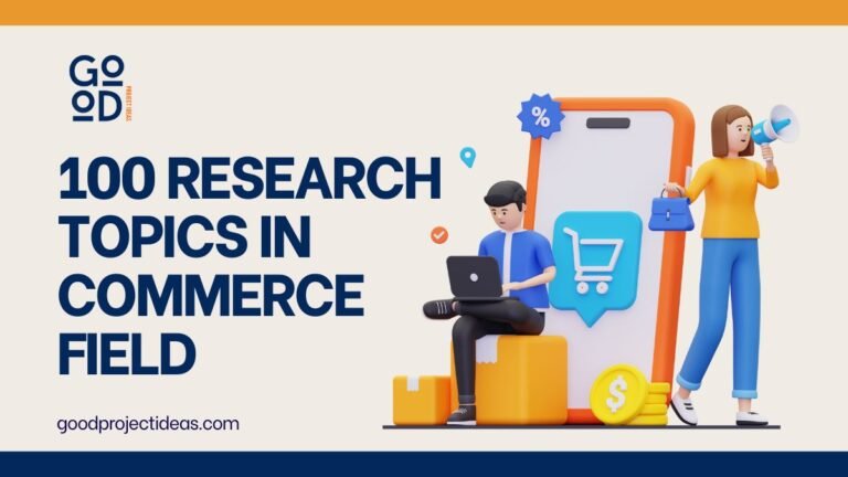 research project topics for commerce students